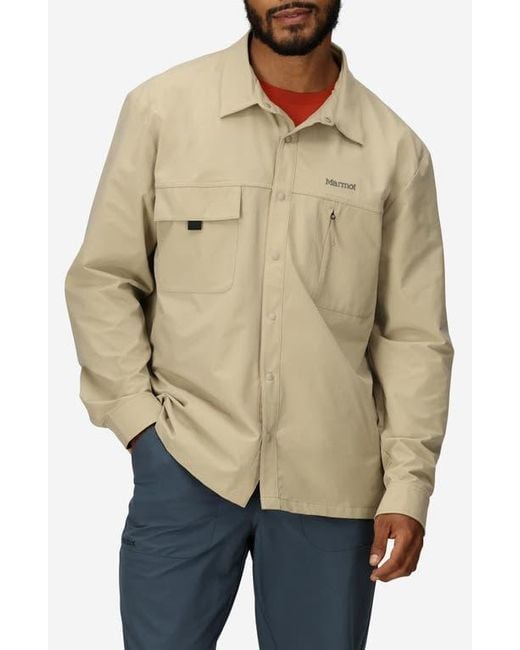 Marmot Natural Airexchange Solarshield Upf Overshirt for men