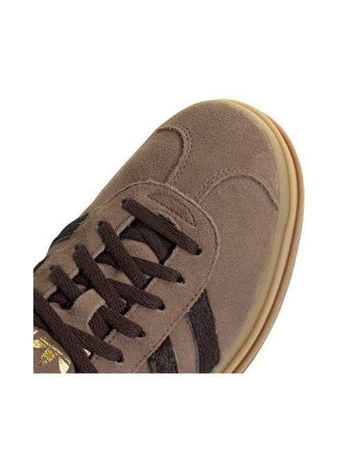 adidas gazelle silver green womens Adidas | Gazelle Bold Sneakers for Women