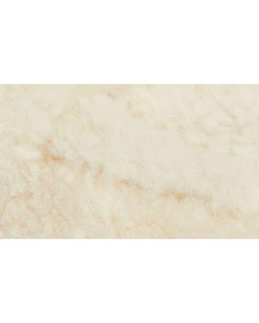 Jimmy Choo Natural Shea Genuine Shearling Loafer Mule