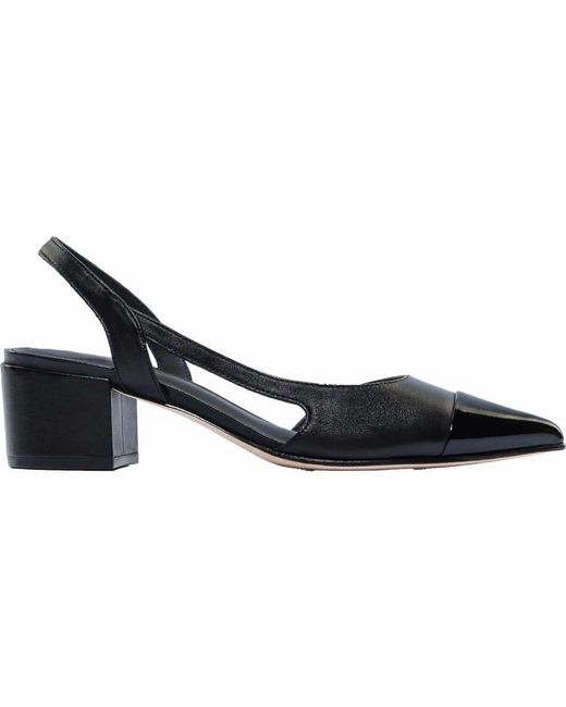 Bernardo Blue Monroe Cap Toe Pump