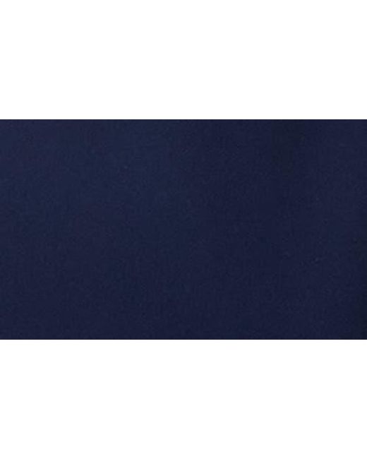 French Connection Blue Square Neck Shift Minidress