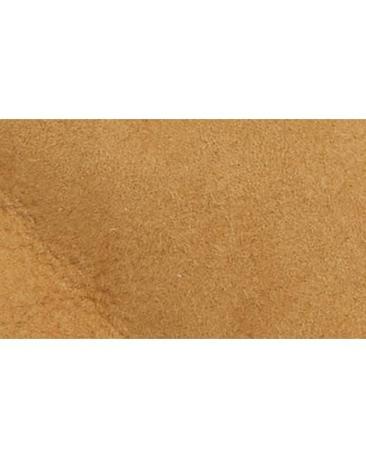 Ugg Natural Seamed Touchscreen Compatible Genuine Shearling Gloves