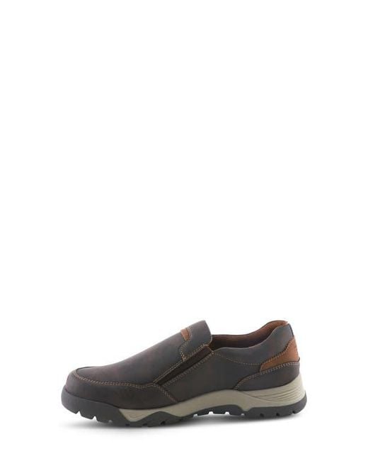 Spring Step Gray Elijah Slip-On for men