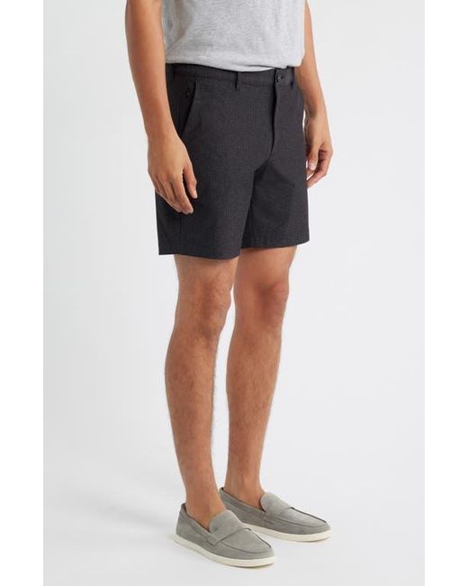 Tommy Bahama Black Chip Shot Islandzone Stretch Nylon Blend Ripstop Shorts for men