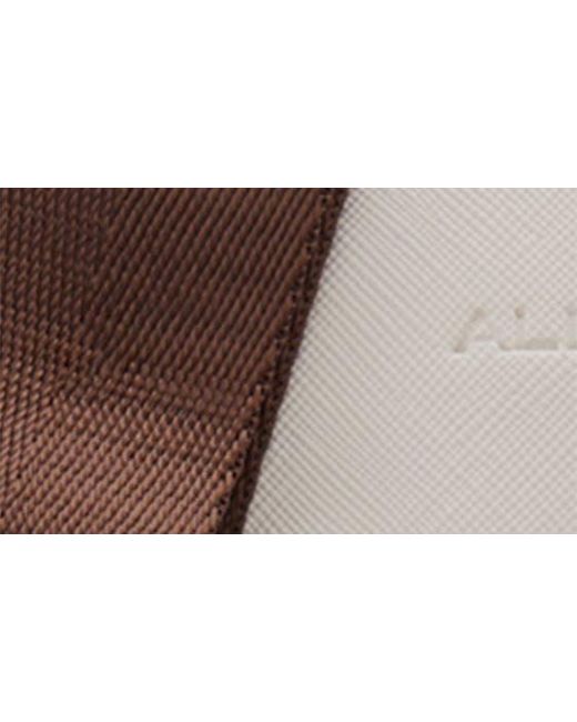 ALDO Brown Weizerx Faux Leather Crossbody Bag