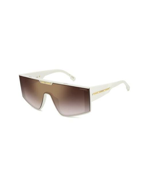 Carrera Brown Victory C 99Mm Rectangular Mask Sunglasses