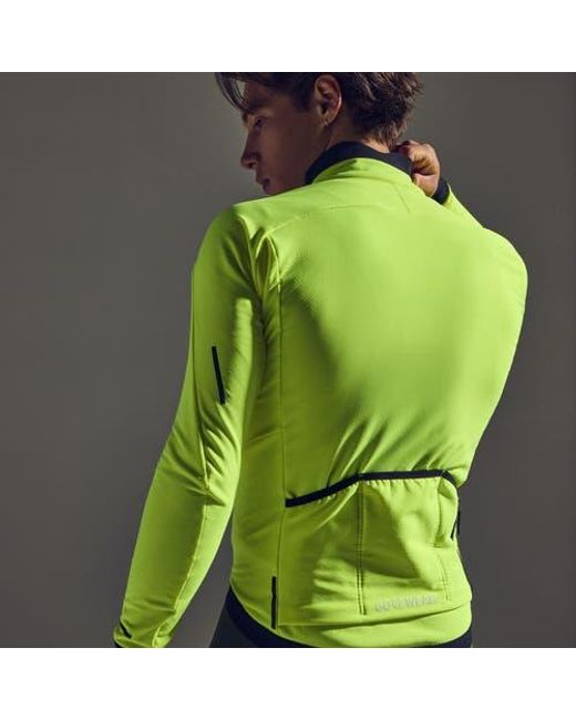 Gore Wear Yellow Spinshift Thermo Jacket for men