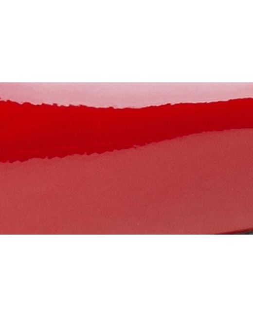 Linea Paolo Red Celeste Slingback Pointed Toe Flat