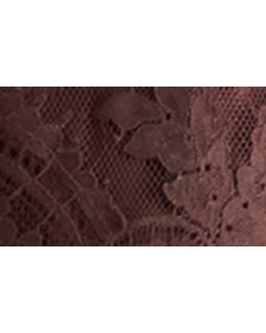 Steve Madden Brown Osiris Lace Maxi Dress