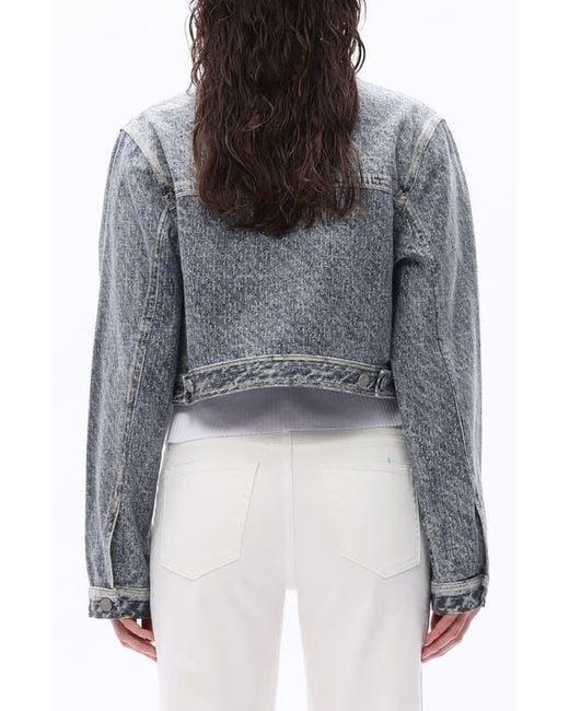 Bayeas Black Print Denim Jacket