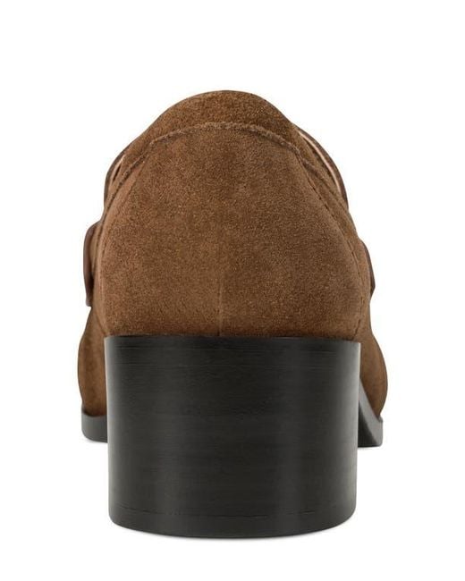 DKNY Brown Ladey Loafer Pump