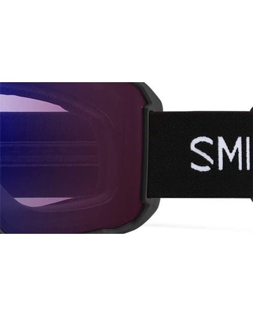 Smith Blue Preview Chromapop Shield Snow Goggles