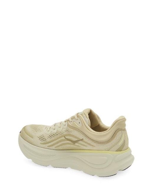 Hoka One One White Bondi 9 Running Shoe for men