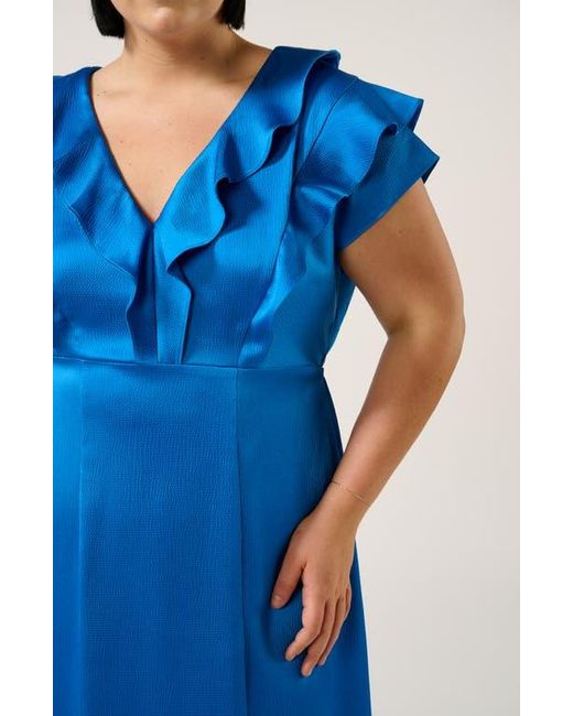 blue mini beach dress Ruffle Pleated Relaxed Abaya – Casual Pleated Abaya with Waist Tie Dusty Rose / M