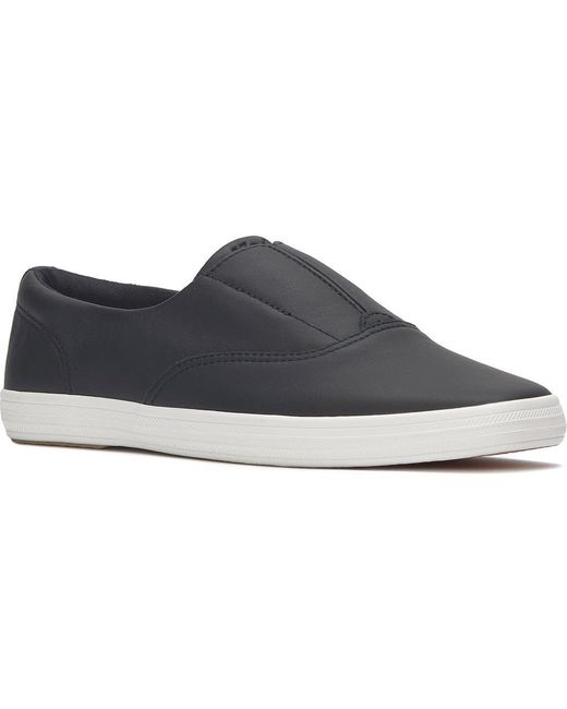 Keds Blue Square Toe Slip-On Sneaker