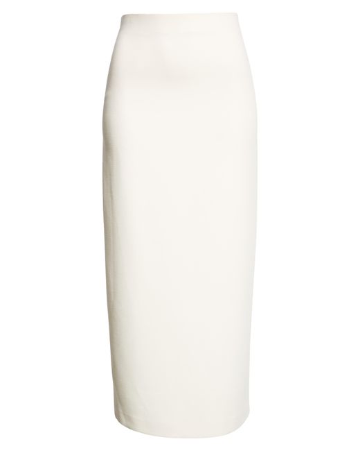 Vince Lean Maxi Pencil Skirt in Natural | Lyst