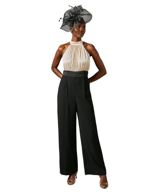 Coast Black Halter Jumpsuit