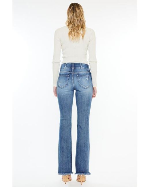 Kancan Blue Ruby High Rise Bootcut Jeans