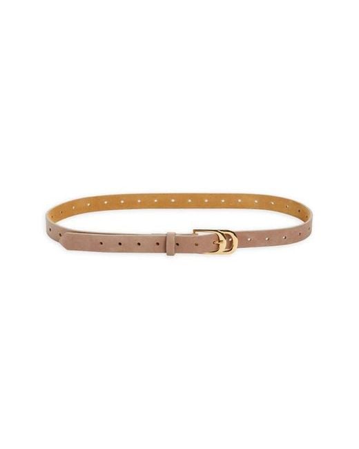 Ada Multicolor Infinity Leather Belt