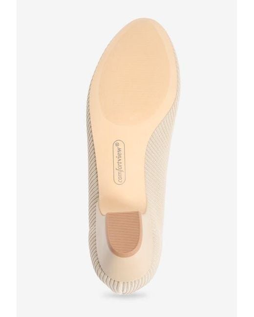 Comfortview Natural The Briley Slip On Pump
