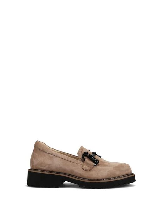 Vaneli Brown Zimmy Platform Bit Loafer