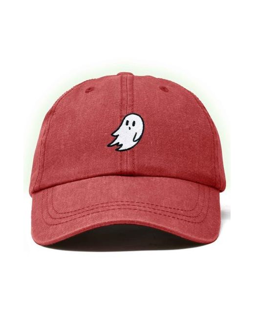 Alix Red Ghost Dad Hat