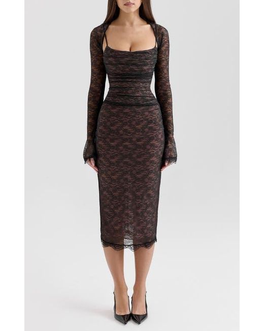 black dress with feather trim Asymmetrical Bandage PP90191 fit:Petite InSeason Liz Hurley turns back