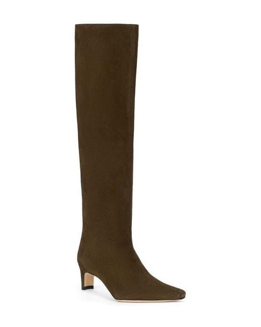 Staud Brown Wally Knee High Boot