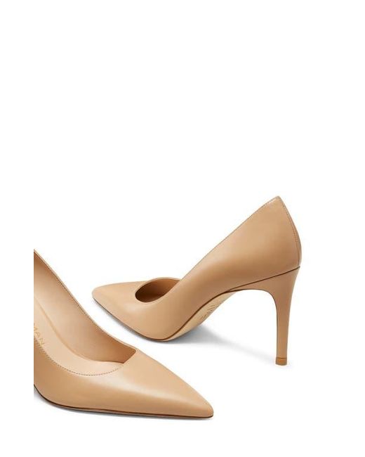 Stuart Weitzman Natural Stuart Power 85 Pump