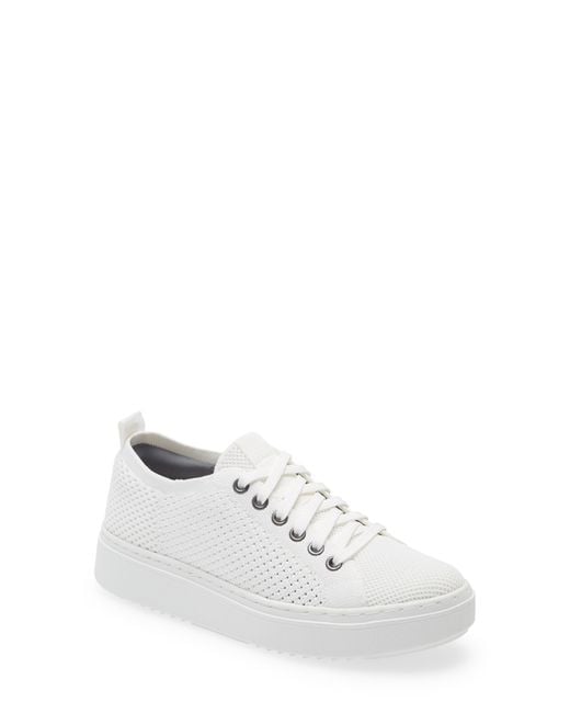 Eileen Fisher Peris Platform Sneaker in White | Lyst