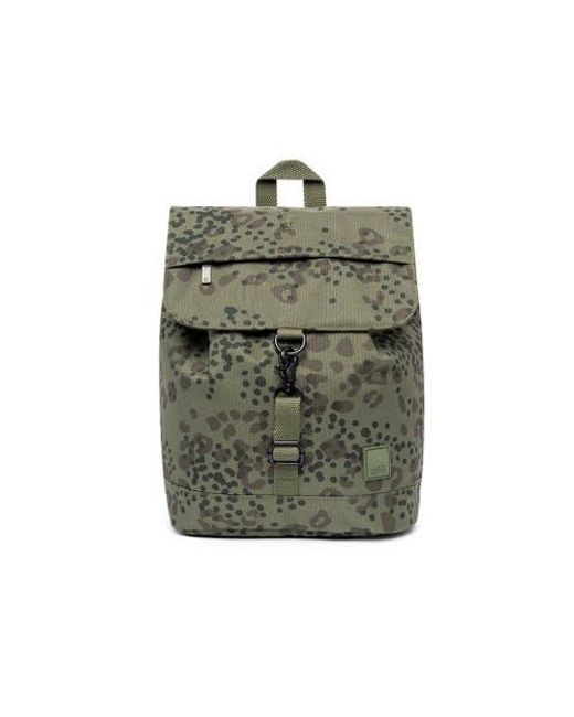 Lefrik Green Kaut Mini Backpack