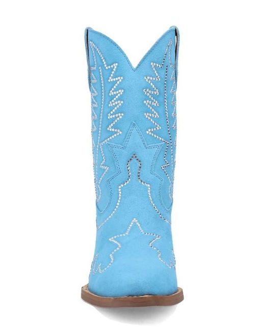 Dingo Blue Tiny Pony Rhinestone Western Boot