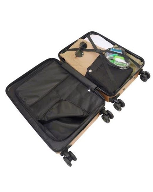 American Dreamliner Natural 30 Hardside Luggage With Expansion