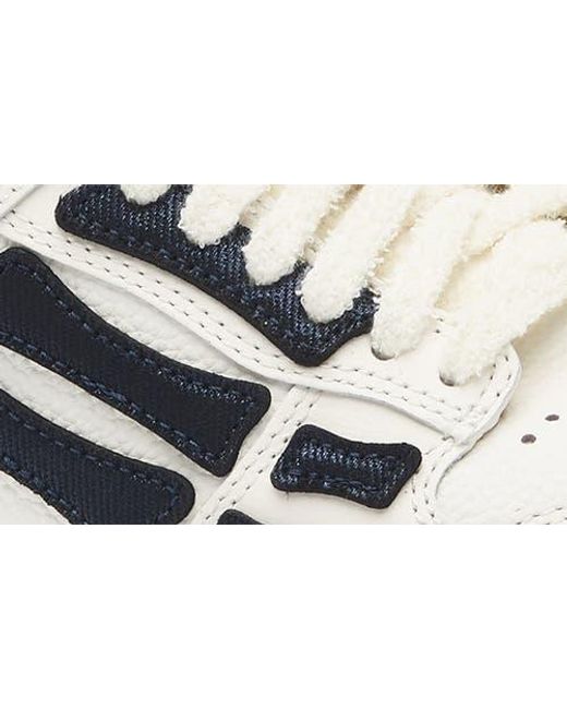 Amiri White Denim Skel Low Top Sneaker