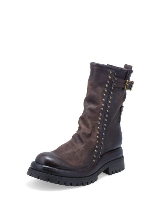 A.s.98 Gray Duke Stud Trim Boot
