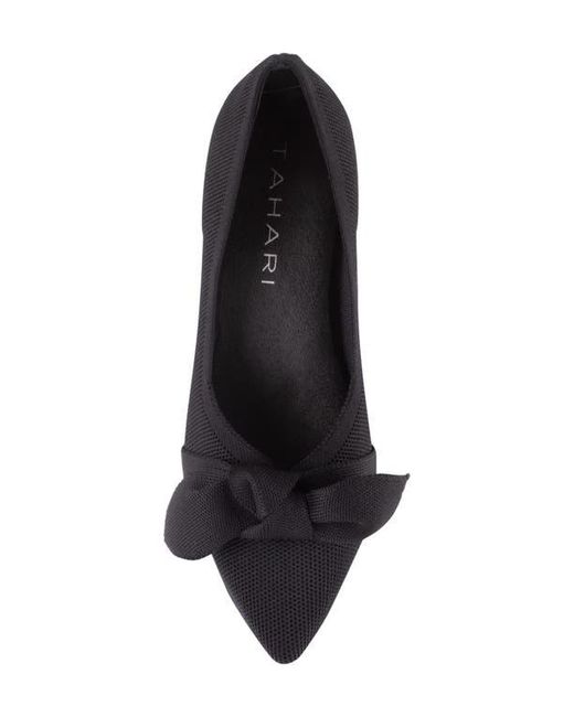 Tahari Black Limoges Pump