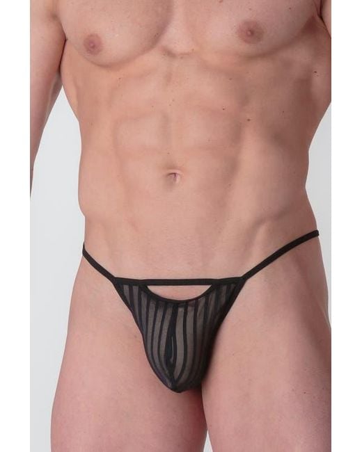 Hom Black Woh Personal Allure G-String for men