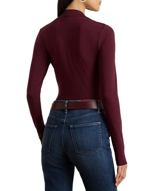 Ralph Lauren Red Ranier Jersey Top