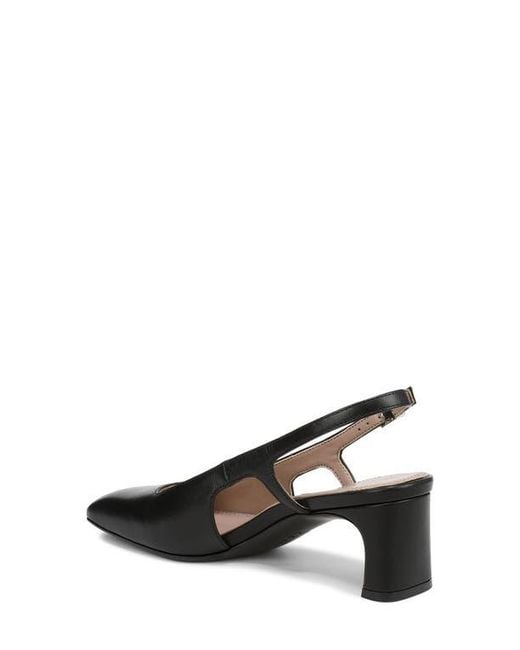 Naturalizer Black Carmen Slingback Pump