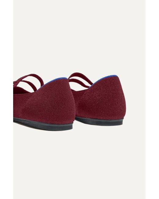 Rothy's Red The Double Buckle Mary Jane