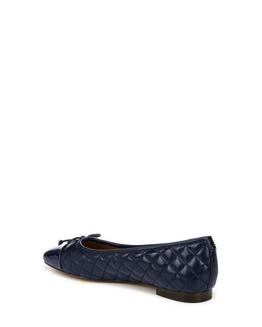 Sam Edelman Blue Marilyn Cap Toe Ballet Flat