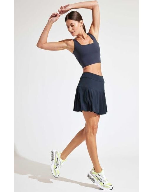 Eleven by Venus Williams Delight Pleated Tennis Skirt in Blue Lyst