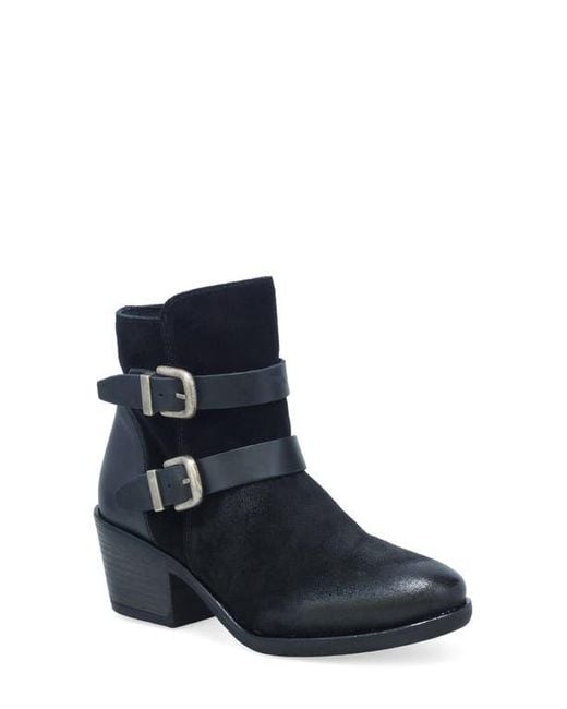 Miz Mooz Blue Dayla Moto Bootie