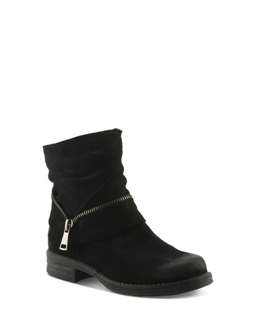 Spring Step Black Mazure Bootie