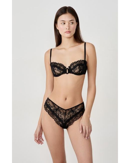 Etam Black Hedonisme N°9 Classique Lace Underwire Bra