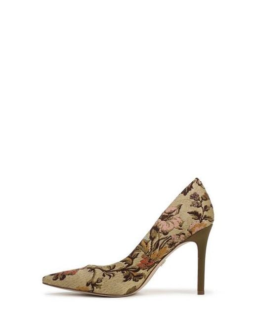Sam Edelman Brown Hazel Pointed Toe Pump