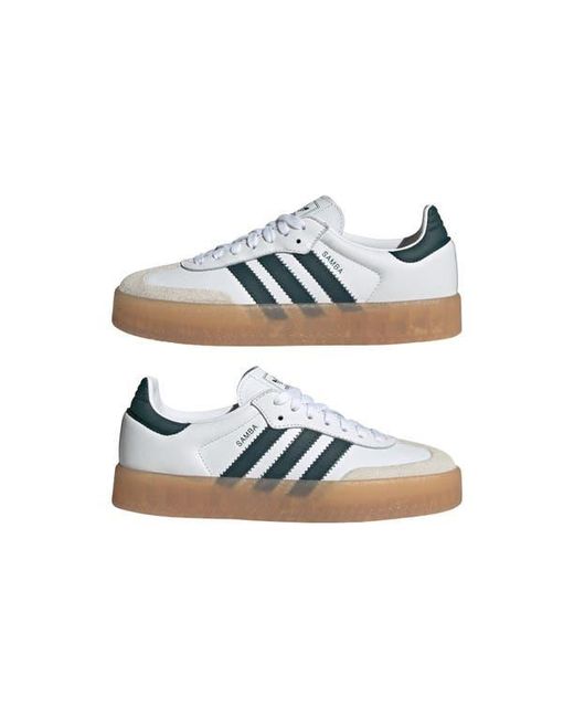 Adidas White Sambae Sneaker