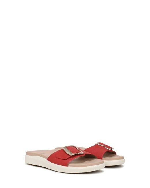 Dr. Scholls Red All Right Slide Sandal