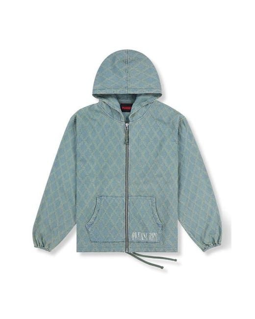 ★SCULPTOR★ Jacquard Hoodie ZipUp Dusty Blue SC24A125FLBL MUSINSA | SCULPTOR Jacquard Hoodie Zip-Up Dusty Blue