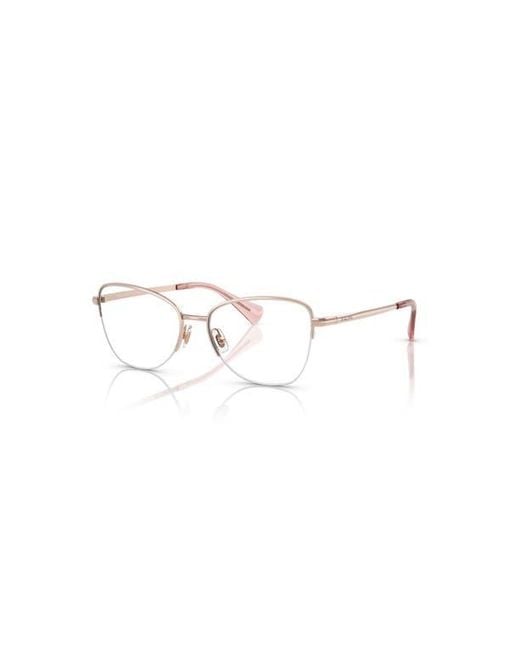 Ralph Metallic 53Mm Irregular Optical Glasses
